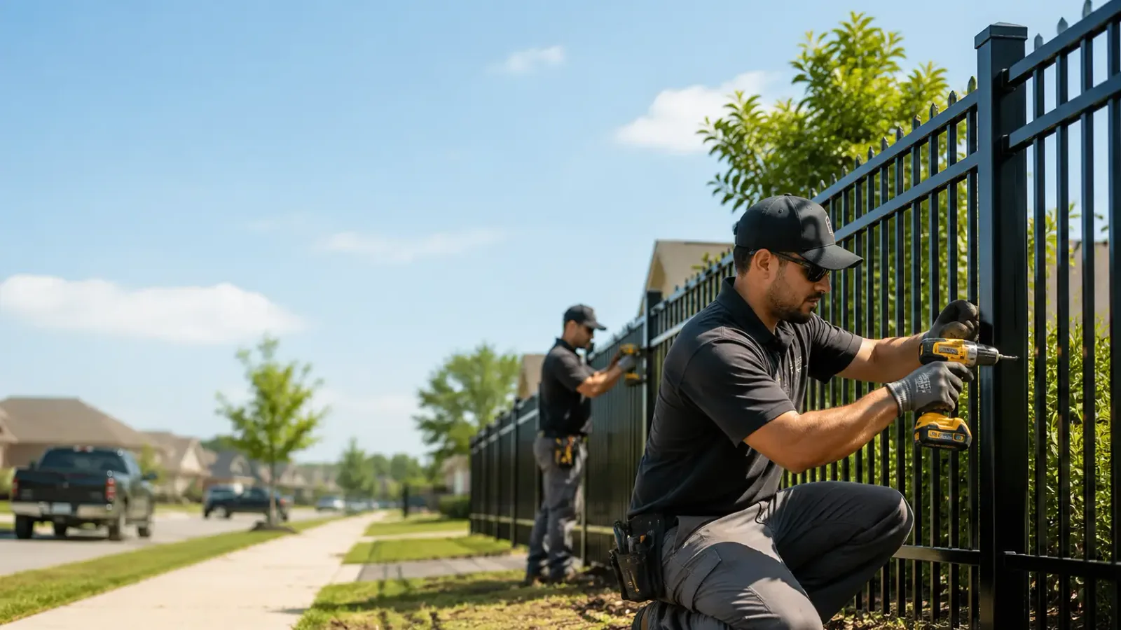Metal Fence Installation in Huntingdon Valley, PA